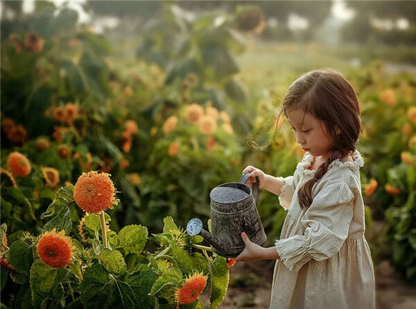 恬淡悠然的画意田园风儿童摄影都是怎么拍出来的？