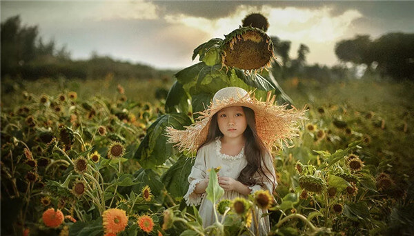 恬淡悠然的画意田园风儿童摄影都是怎么拍出来的？