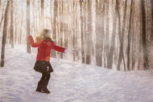 儿童摄影师 Gina 的冬季外拍经验